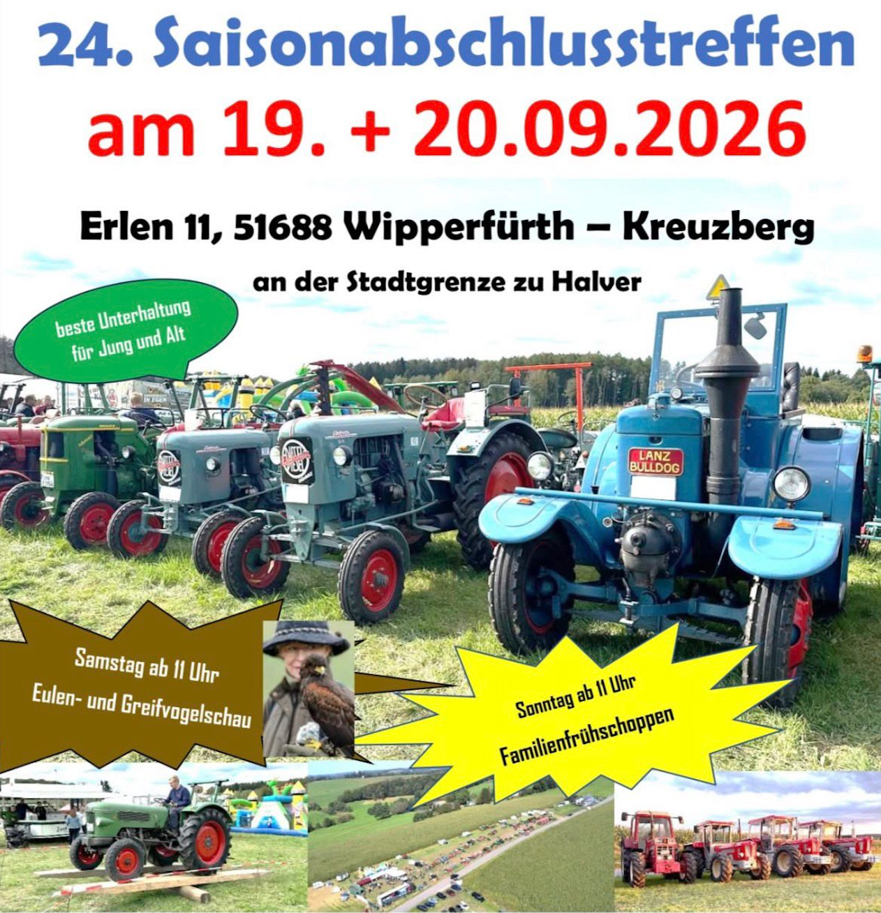24. Saisonabschlusstreffen - Einzylinder Wipperfürth
